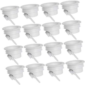 OEM Paquete De 15 V&aacute;lvulas Antirretorno Desodorizantes Para Desag&uuml;es De Piso, Aptas Para Alcantarillado, Tuber&iacute;as De Filtro Antiobstrucci&oacute;n, Cubiertas De 