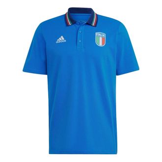 adidas Italy Polo Shirt Blue HT2181