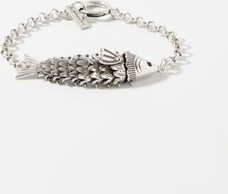Isabel Marant Mens Articulated fish bracelet