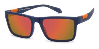 Polaroid PLD 2172/ATP/S Polarized FLL/OZ Mens Sunglasses Blue Size 55