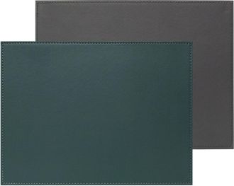 FreeForm Design Wende-Tischset Duo 40 x 30 cm, Anthrazit/Petrol