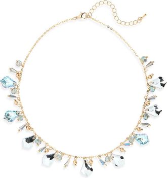 Cara Crystal Shaker Necklace in Blue at Nordstrom Rack