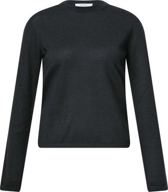 Max Mara Lichte Kasjmier Pullover - Dames - Longsleeves - Blauw - S - Kasjmier - Tops