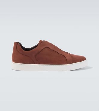 Manolo Blahnik Agilio suede sneakers