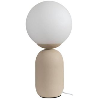 Lindby L&aacute;mpara De Mesa lennes En Blanco Vidrio - Lindby