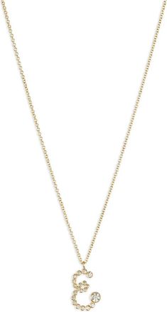 Sophie Bille Brahe 18K recycled yellow gold Soprano E diamond necklace