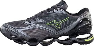 Mizuno Wave Prophecy LS Grey Blue Yellow Metallic Grey D1GA333709