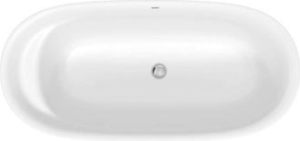 Duravit Ba&ntilde;eras Exentas Duravit Cape Cod, Respaldo Inclinado, 1650x780mm