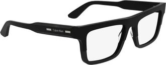 Calvin Klein Occhiali rettangolari - Nero