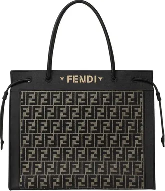 Fendi Magic Shopper Large - Dames - Shoppers - Bruin - ONE Size - Katoen - Tassen