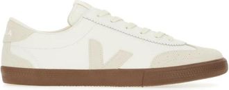Veja Volley Leather - Heren - Sneakers - Wit - 45 EU - Katoen - Schoenen