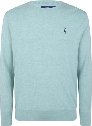 Polo Ralph Lauren Round-neck Truien - Heren - Ronde hals truien - Groen - S - Truien & Vesten