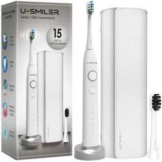 OEM Cepillo De Dientes El&eacute;ctrico S&oacute;nico De 84.000 Vibraciones/min + Estuche Para Cabezales De Cepillo