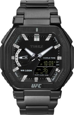 Timex Kracht Colossus Horloge - Heren - Horloges - Zwart - ONE Size - Accessoires