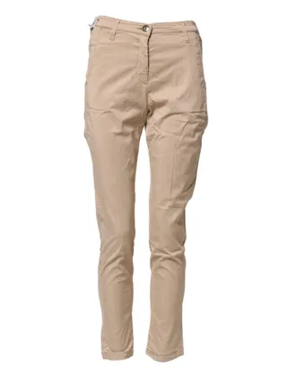 Jacob Cohen Lyocell Skinny High Waist Chino Casual Womens Pants (Pre-Owned)