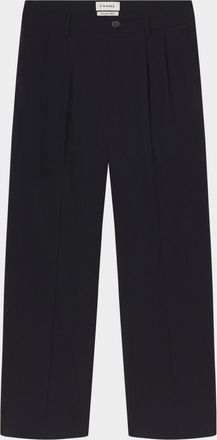 Frame Denim Men & apos;s Baggy Straight-Leg Pleated Trousers
