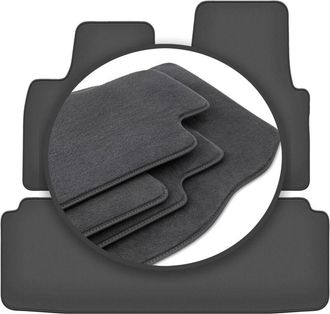 OEM Alfombrillas Premium Para: Tesla Si Sed&aacute;n (2012-2016)