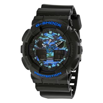 Casio G-Shock Mens Analog-Digital Watch GA100CB-1A