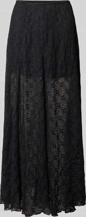 Review Maxirock mit Spitze und elastischem Bund in Black, Gr&ouml;&szlig;e XL