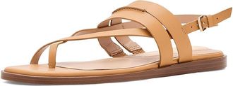 Cole Haan Go-to Estella Flat Thong Womens Sandals Biscuit : 10.5 B - Medium, Leather