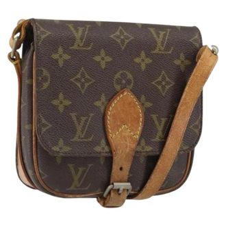 Louis Vuitton Pre-owned Cross Body Bags, female, Brown, Size: ONE SIZE Pre-owned Canvas Cross Body Bag