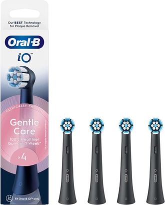 OEM Oral-b - Cabezales De Recambio Io Gentle Care, Negros, 4 Unidades 8700216199346