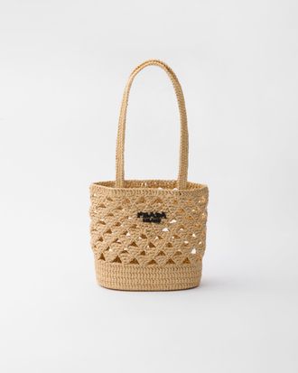 Prada Crochet tote bag