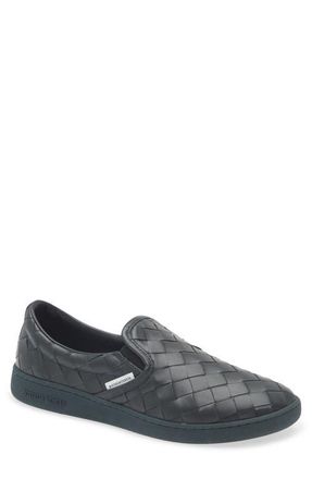 Bottega Veneta Sawyer Intrecciato Slip-On Sneaker in 3264 Dark Green at Nordstrom, Size 12Us
