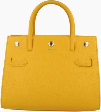 Burberry Womens Burberry Tote Top Handle Bag - Marigold - Yellow