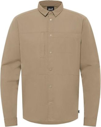 Jack Wolfskin Sierra Canyon L/S Hemd f&uuml;r Herren | beige