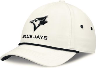 Nike Toronto Blue Jays Club Nike Mens MLB Adjustable Hat in White | NB5611KTOR-JRX