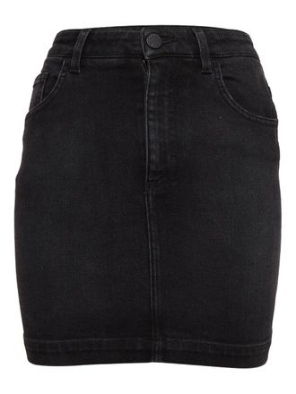 Dolce & Gabbana Minigonna con applicazione - Nero