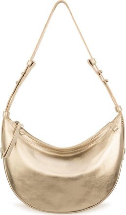 The Sak Tess Shoulder Bag Leather in Light Gold at Nordstrom