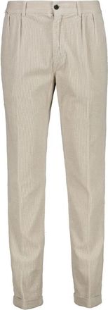 04651/ Slim-fit Broek - Heren - Nette broeken - Beige - L - Broeken