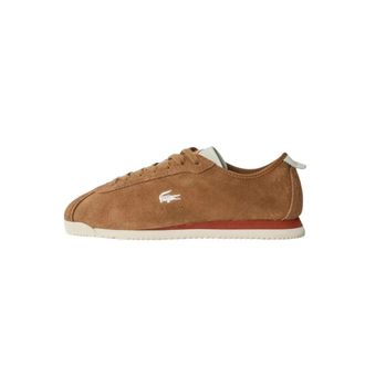 Lacoste Sneakers, male, Brown, 6 UK, Brown Low Top Sneaker