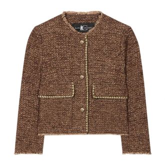 Luisa Cerano Dames, Jassen, Bruin, Maat: L Tweed