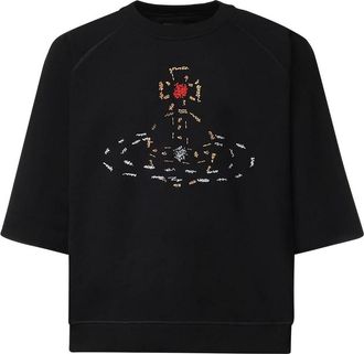 Vivienne Westwood Cotton Sweatshirt With Logo