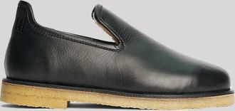 By Malene Birger Womens Romine Leather Slippers In Black