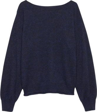Alchemist De Lupin Sweater - Dames - Ronde hals truien - Blauw - M - Wol - Truien & Vesten