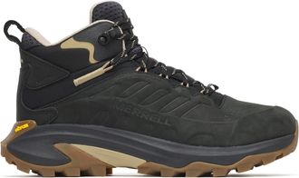 Merrell Moab Speed 2 Leather Mid Waterproof in Black