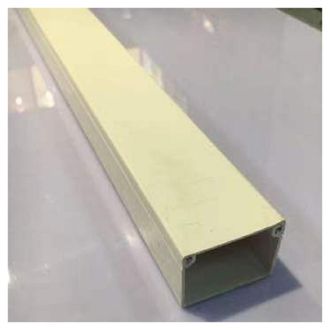 Trade Shop Trade Shop - Set 2 Canalina Passacavo Singola 2 Metri 40 X 30 Mm Bianco Singolo 60772