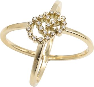 Gucci Gold Yellow Gold (18K) Band Ring (Pre-Owned)