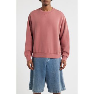 Elwood Vintage Crewneck Sweatshirt in Red at Nordstrom, Size Xx-Large