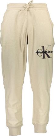 Calvin Klein Beige Katoenen Heren Sweaterbroek