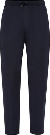 Brunello Cucinelli Pantaloni sportivi con coulisse - Blu