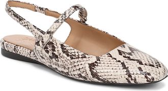 Naturalizer Connie Slingback Mary Jane Flat in Beige Multi at Nordstrom, Size 8.5