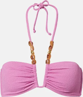 Vix Kiana Carol beaded bikini top