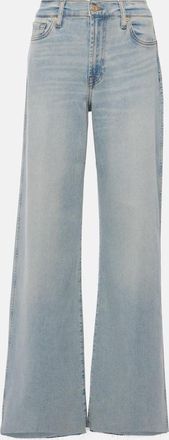 7 For All Mankind Lotta high-rise wide-leg jeans
