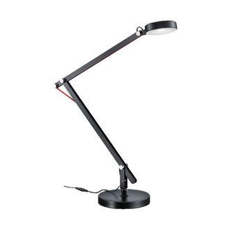 Trio Amsterdam Lighting L&aacute;mpara De Estudio Led Negra Ajustable