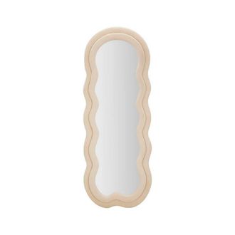 Dmora Dmora - Espejito Marylin, Espejo, Objeto De Decoraci&oacute;n De Pared, Decoraci&oacute;n De Espejo, 60x4 H160 Cm, Crema